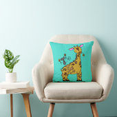 Girafe de bébé et coussin de souris (Chaise)