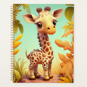 Girafe de bébé mignon tropical dessin animé-37560