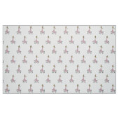 Girafe de tissu peinte rose (Fat Quarter)