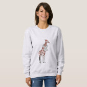 girafe d'hiver plus sweatshirt (Devant entier)