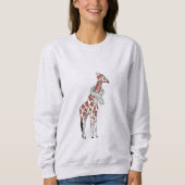 girafe d'hiver plus sweatshirt (Devant)