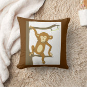 Girafe Et Singe Américain MoJo Coussin (Couverture)