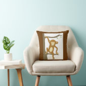 Girafe Et Singe Américain MoJo Coussin (Chaise)