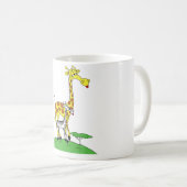 Girafe et une tasse de zèbre (Devant droit)