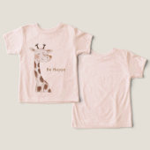 Girafe Heureuse (Design Recto & Verso)