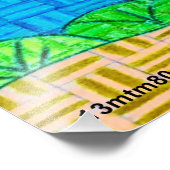 Girafe - Impression Photo (Coin)