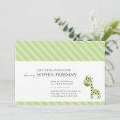 GIRAFE| INVITATION BABY SHOWER (Debout devant)