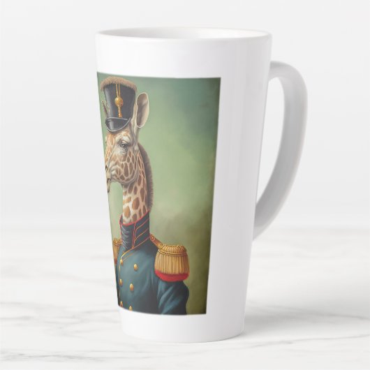 Girafe Latte Mug (Angle droit)