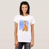 Girafe mignonne de T-shirts (Devant entier)
