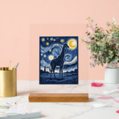 Girafe Nuit Étoilée Vintage (Mariage)