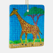 Girafe - Ornement en céramique (Droite)