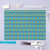 Girafe - Papier de soie (Artisanat)