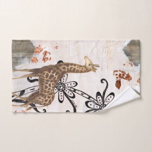 Girafe super (Serviette à main)