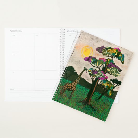 Girafe sur les Avions d'Afrique (Devant avec enveloppe)