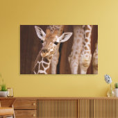 Girafe sur toile (Insitu(Salon))