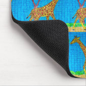 Girafe - Tapis de souris (Coin)