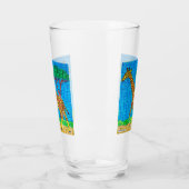 Girafe - Tasse en verre (Gauche)