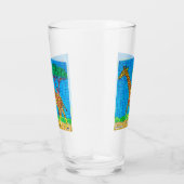 Girafe - Tasse en verre (Droite)