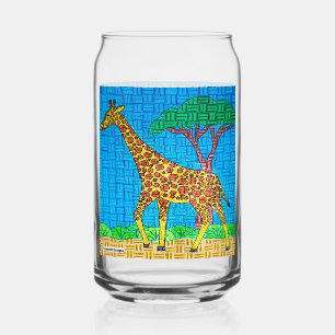 Girafe - Verre Peut