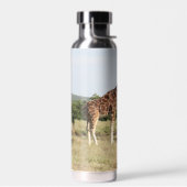 Girafes bouteille d'eau isolée de 22 oz. (Gauche)