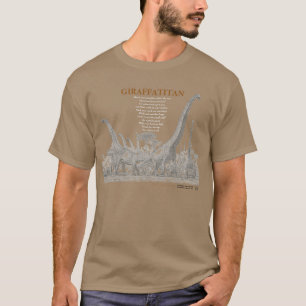 Giraffatitan Uw Inner Dinosaur Shirt Greg Paul 2