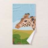 Giraffe (Serviette à main)