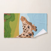 Giraffe (Serviette à main)