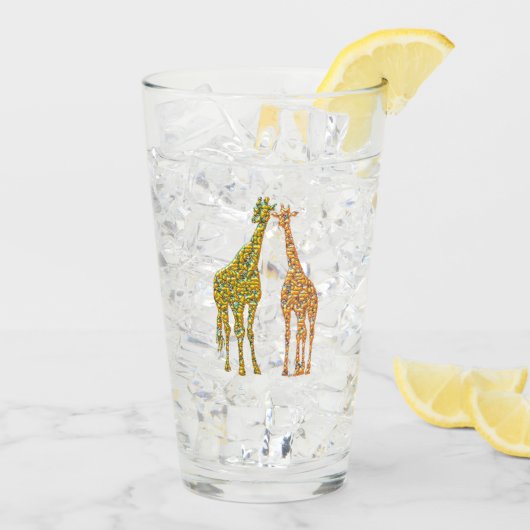GIRAFFE 1 GLAS (Achterkant ijs)