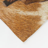 Giraffe 1A Fleece Deken (Hoek)