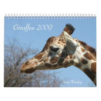 Giraffe 2009 Agenda Kalender