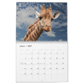 Giraffe 2026 kalender (Mar 2027)