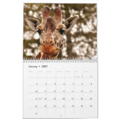 Giraffe 2026 kalender (Jan 2027)