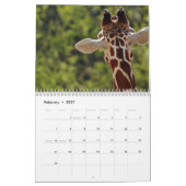 Giraffe 2026 kalender (Feb 2027)