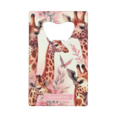 Giraffe à l'aquarelle (Dos)