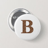 GIRAFFE A RONDE BUTTON 5,7 CM (Voorkant /achterkant)