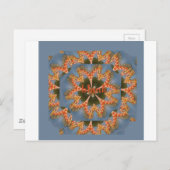 Giraffe Abstracte kunst Print Briefkaart (Voorkant / Achterkant)