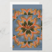 Giraffe Abstracte kunst Print Briefpapier (Voorkant / Achterkant)