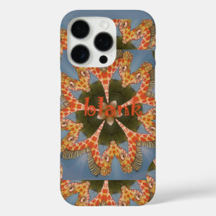 Giraffe Abstracte kunst Print iPhone 16 Pro Hoesje