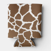 Giraffe afdrukken blikjeskoeler (Voorkant)