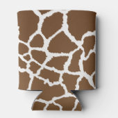 Giraffe afdrukken blikjeskoeler (Achterkant)