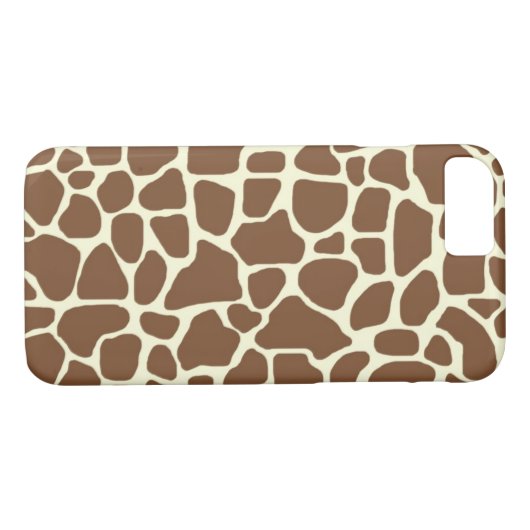 Giraffe afdrukken Case-Mate iPhone case (Achterkant (Horizontaal))