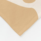 Giraffe afdrukken fleece deken (Hoek)