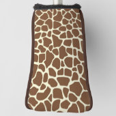 Giraffe afdrukken golfheadcover (Draai 90)