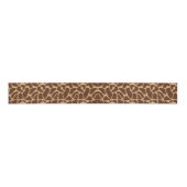 Giraffe afdrukken grosgrain lint (Voorkant)