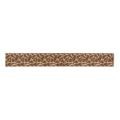 Giraffe afdrukken grosgrain lint (Voorkant)
