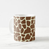 Giraffe afdrukken koffiemok (Voorkant links)