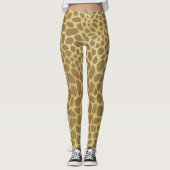 Giraffe afdrukken leggings (Voorkant)