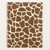 Giraffe afdrukken planner (Voorkant)
