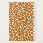 Giraffe afdrukken planner (Achterkant)