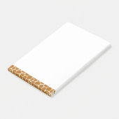 Giraffe afdrukken post-it® notes (Schuin)
